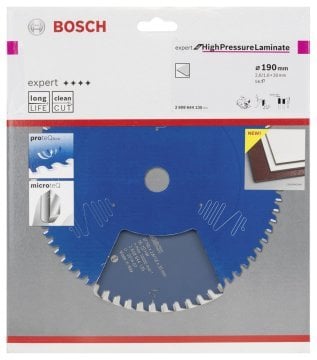 Bosch Expert for High Pressure Laminate 190*30 mm 56 Diş