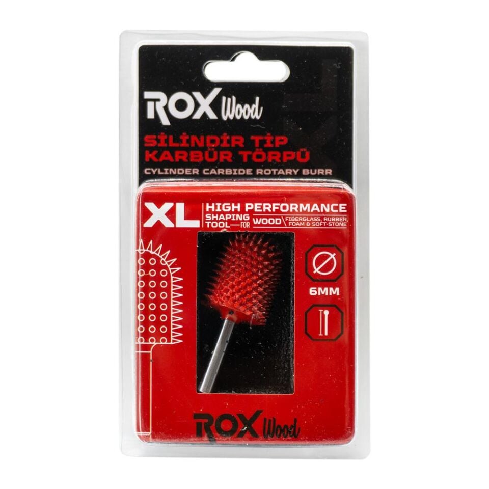 ROX WOOD Karbür Oval Başlı Ahşap Şekillendirme Törpü (153ROX0286)