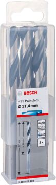 Bosch Aksesuarlar Bosch - HSS-PointeQ Metal Matkap Ucu 11,4 mm 5'li