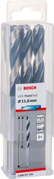 Bosch Aksesuarlar Bosch - HSS-PointeQ Metal Matkap Ucu 11,6 mm 5'li