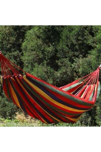 ANDOUTDOOR Double Daisy Hamak Kırmızı