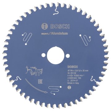 Bosch Expert for Aluminium 184*30 mm 56 Diş