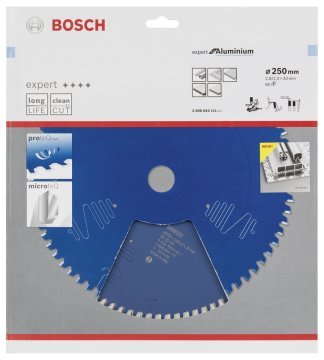 Bosch Expert for Aluminium 250*30 mm 80 Diş
