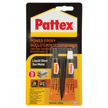 Pattex Rapid Metal Epoksi Yapıştırıcı ( 2 x 11ml Tüp )