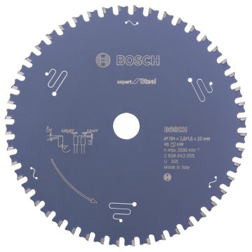 Bosch Expert for Steel 184*20 mm 48 Diş
