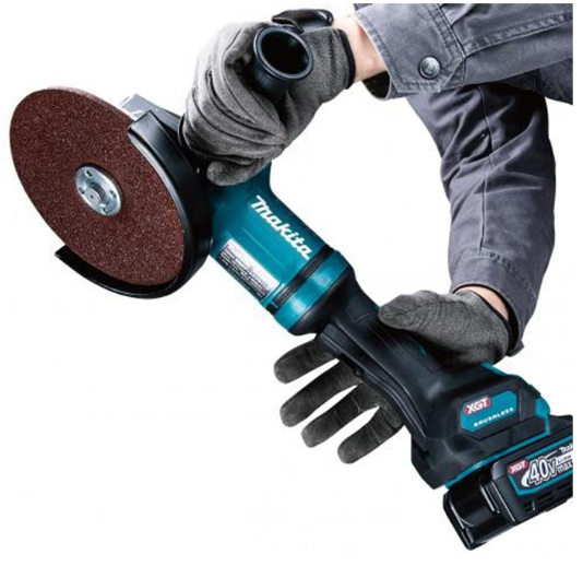 MAKİTA GA037GT201 Akülü Avuç Taşlama 40 Volt 180 mm