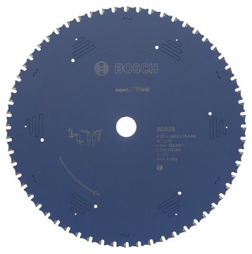 Bosch Expert for Steel 305*25,40 mm 60 Diş