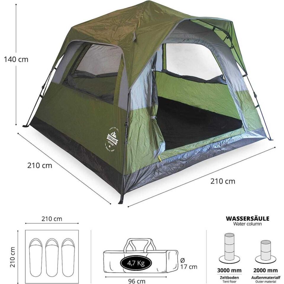 WHERE TOMORROW Fenstern Otomatik Çadır