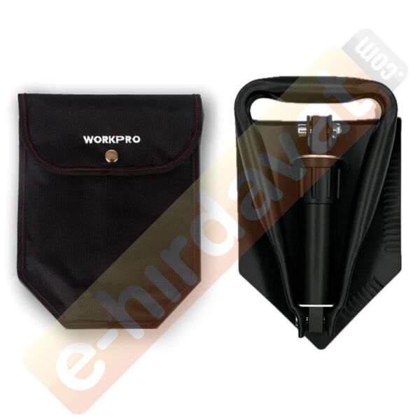WORKPRO WP335006 570MM Katlanabilir Çok Amaçlı Profesyonel Kamp Küreği
