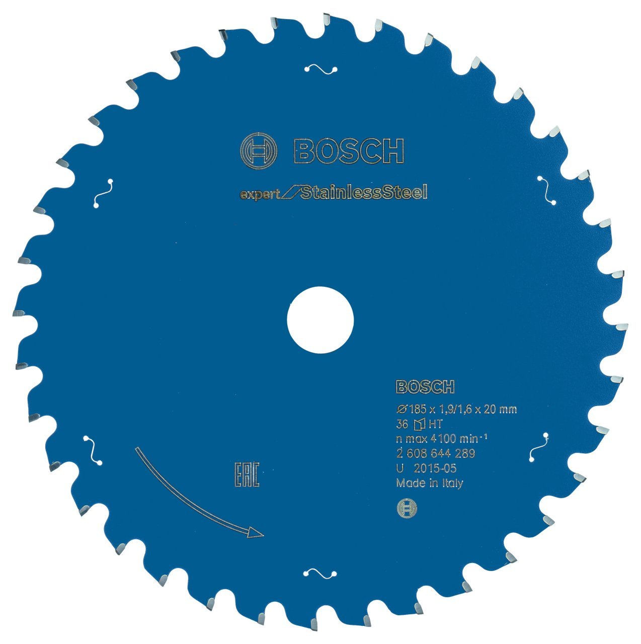 Bosch Expert for Stainless Steel 185*20 36 mm Diş