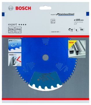 Bosch Expert for Stainless Steel 185*20 36 mm Diş