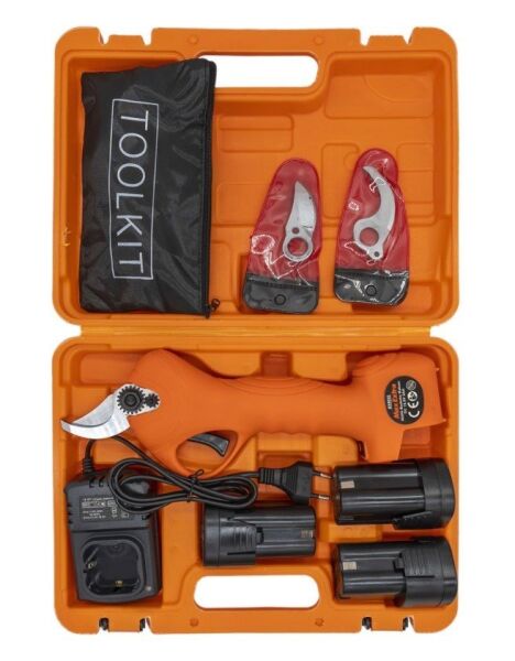 MAX-EXTRA MX8030 Üç Akülü Budama Makası 16.8 Volt 2.0 Ah