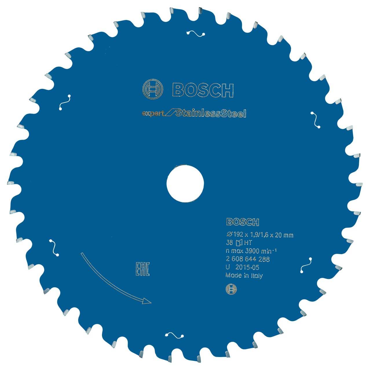 Bosch Expert for Stainless Steel 192*20 38 mm Diş