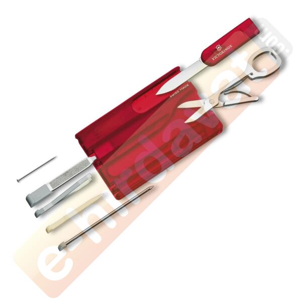 VICTORINOX 0.7100.T Swisscard Classic Ruby Kart Çakı