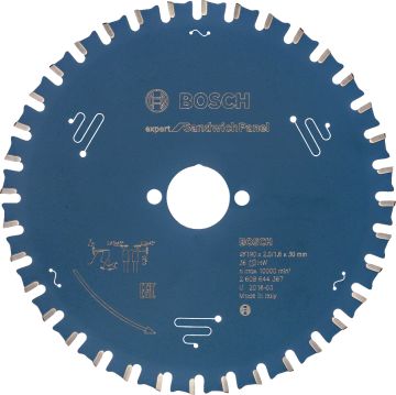 Bosch Expert for Sandwich Panel 190*30 36 Diş