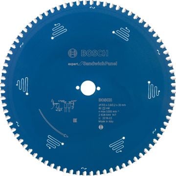 Bosch Aksesuarlar Bosch - Expert Serisi Çelik Levhalı Sandviç Panelleri için Daire Testere Bıçağı 355*30 mm 80 Diş