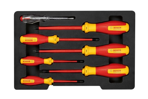 Bosch Profesyonel Seri Bosch Profesyonel VDE Torx Tornavida Seti 7 Parça
