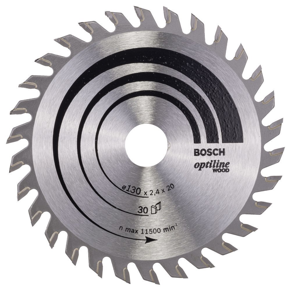 Bosch Optiline Wood 130*20/16 mm 30 Diş