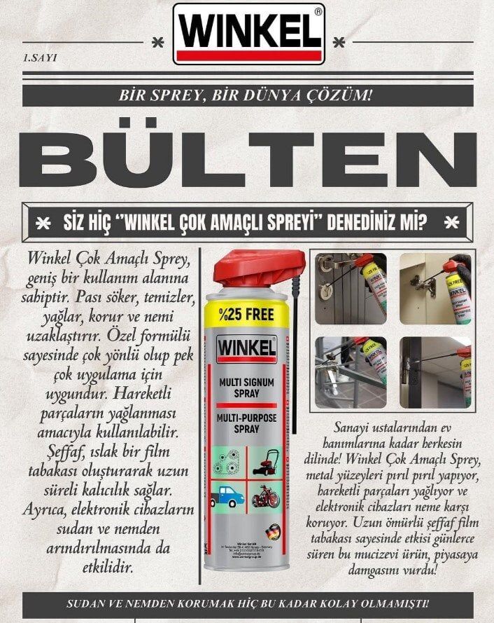 WINKEL 160126 Multi Signum Spreyi 500 ML