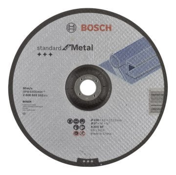 230X3X22 SD BOSCH METAL KESME TAŞI BOMBELİ