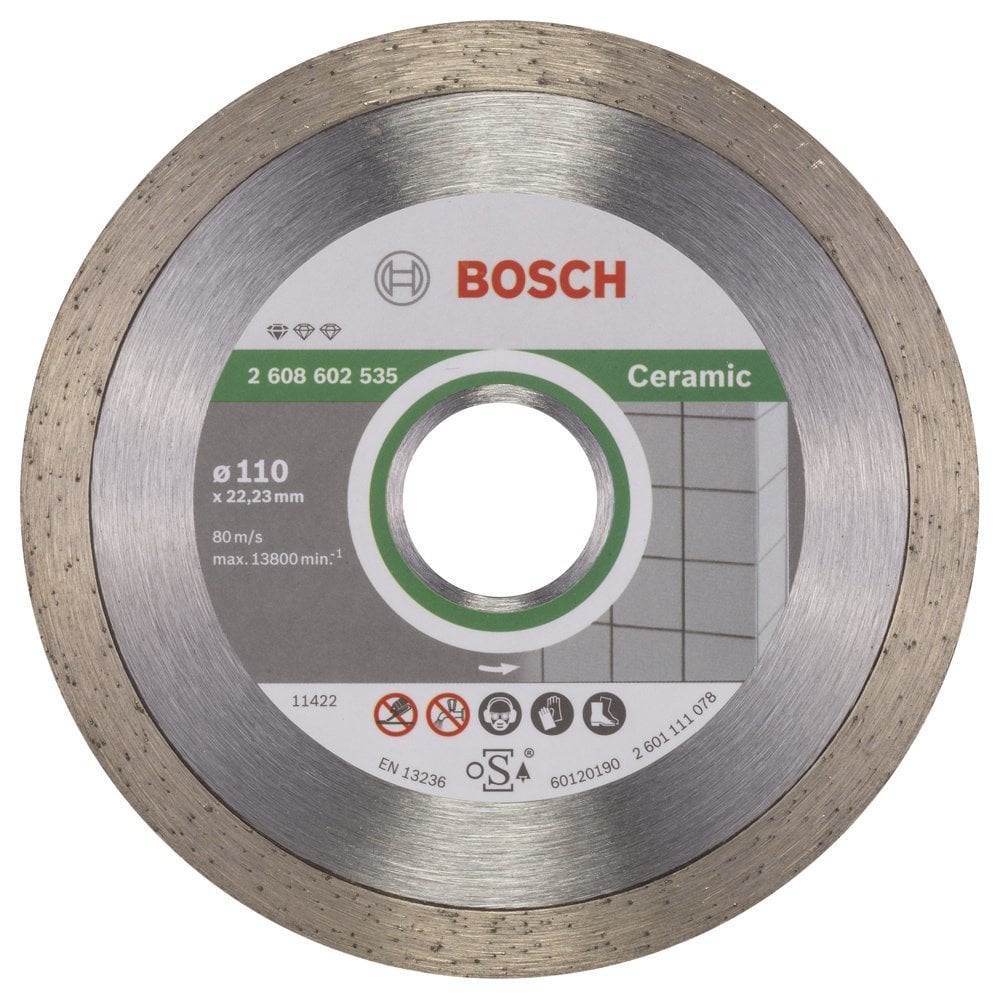 Bosch Aksesuarlar Bosch - Standard Seri Seramik İçin Elmas Kesme Diski 110 mm
