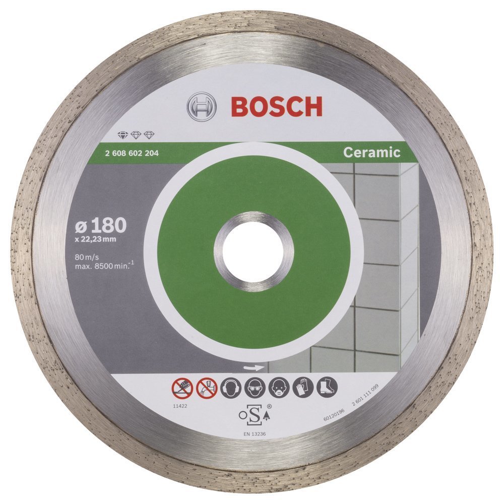 Bosch Aksesuarlar Bosch - Standard Seri Seramik İçin Elmas Kesme Diski 180 mm
