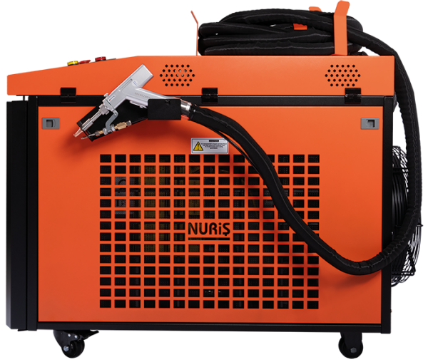 NURİŞ NL1500W Su Soğutmalı Lazer Kaynak Makinası ve Lazerli Metal Temizleme
