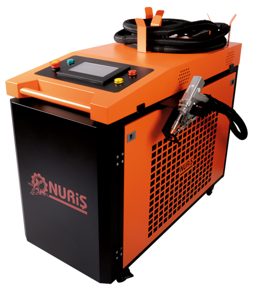 NURİŞ NL1500W Su Soğutmalı Lazer Kaynak Makinası ve Lazerli Metal Temizleme