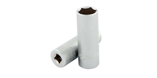İZELTAŞ 1/4'' Kare Soket Kısa - Uzun Altıköşe Lokma Anahtar (Ölçü Seçiniz)