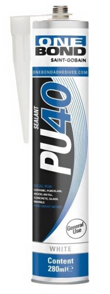 ONEBOND PU40 280 ML Beyaz  Poliüretan Mastik