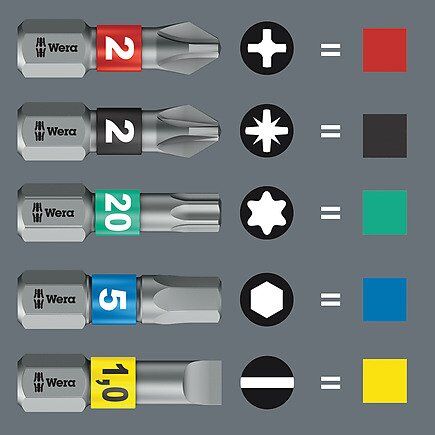 WERA PH3 x 50 mm Yıldız Bits Uç (851/4 BTZ)