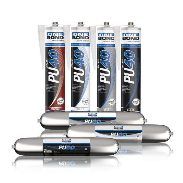 ONEBOND PU40 280 ML Siyah Poliüretan Mastik