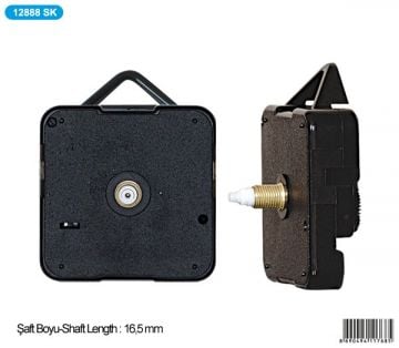 Aypaş Saat Makinası Şaft : 16mm / 12888 sk 5 li