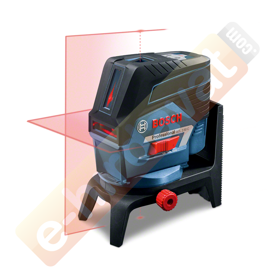 Bosch GCL 2-50 C +RM2 + BT150 Çapraz ve Noktasal Lazer