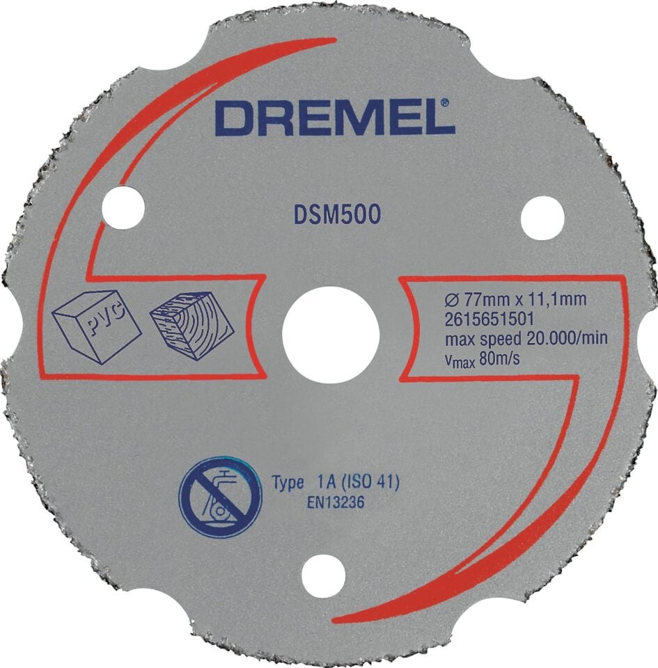 DREMEL® DSM20 çok amaçlı karpit kesme diski (DSM500)