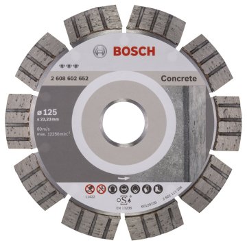 Bosch Best for Concrete 125 mm