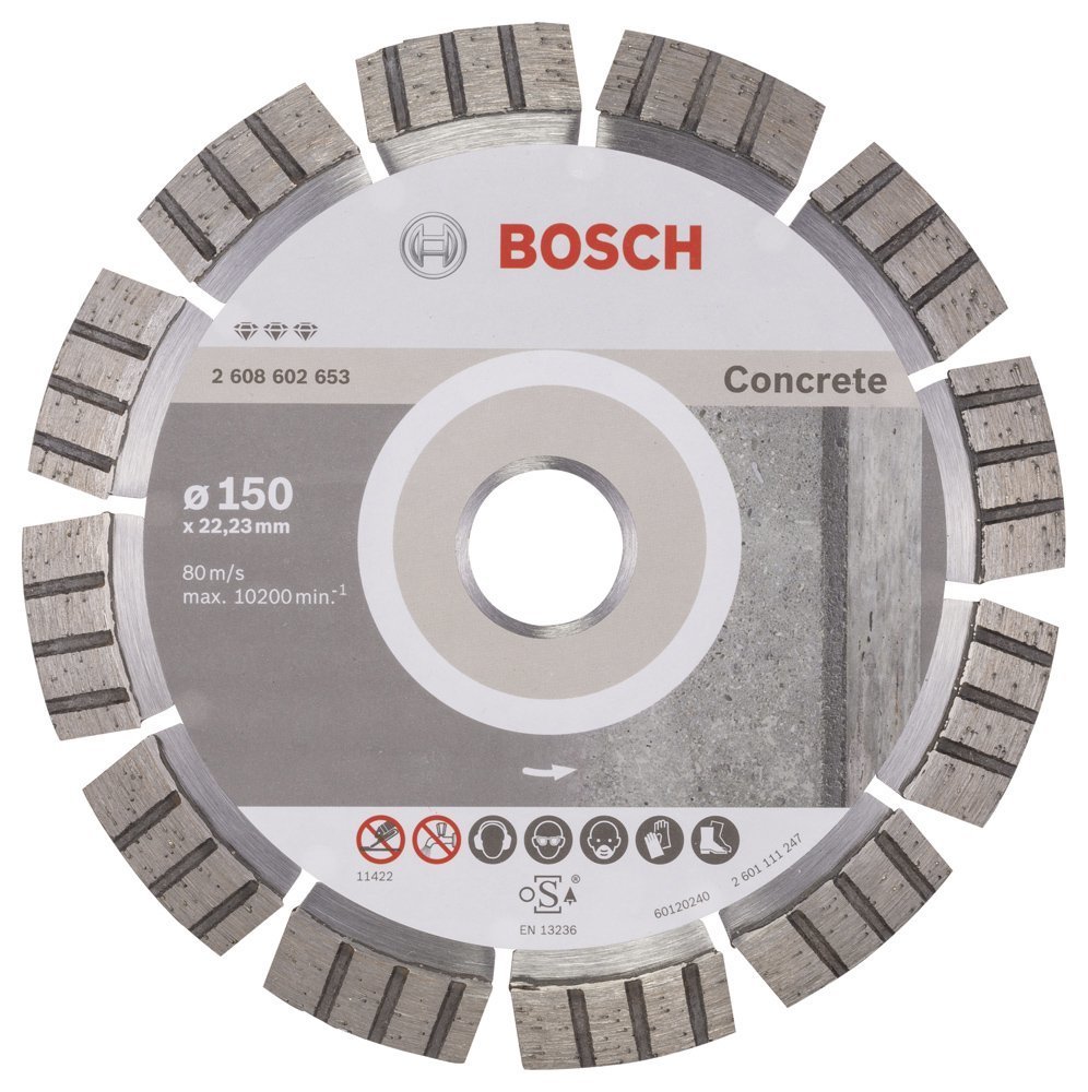 Bosch Aksesuarlar Bosch - Best Serisi Beton İçin Elmas Kesme Diski 150 mm