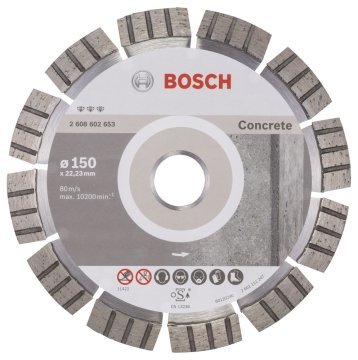 Bosch Aksesuarlar Bosch - Best Serisi Beton İçin Elmas Kesme Diski 150 mm