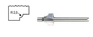 Proxxon Dış Bükey Profil Açma Mikro Freze Ucu 5mm / 29040