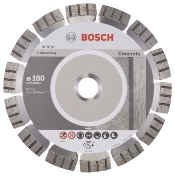 Bosch Best for Concrete 180 mm