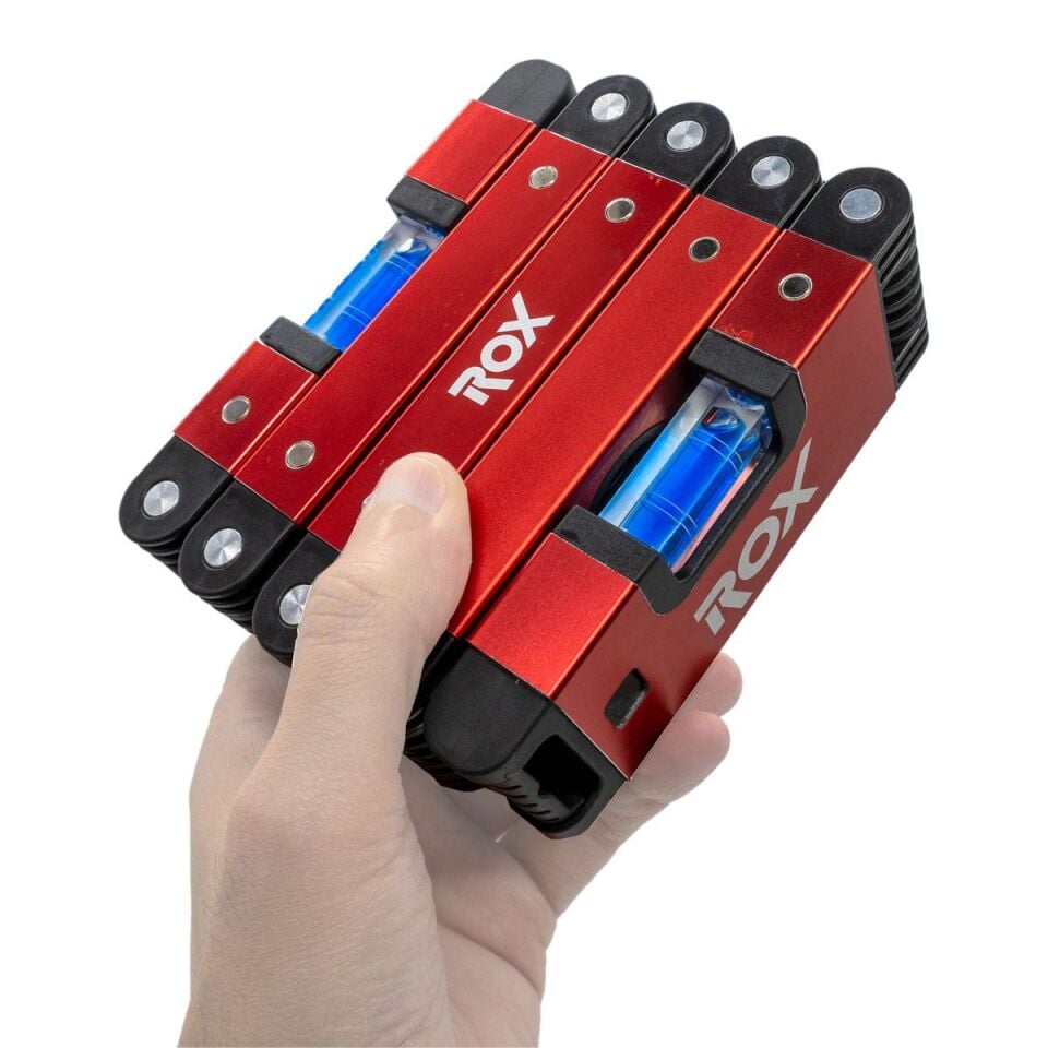 ROX Mıknatıslı Katlanır Su Terazisi 70 cm (153ROX0176)