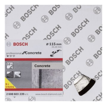 Bosch 9+1 Standard for Concrete 115 mm