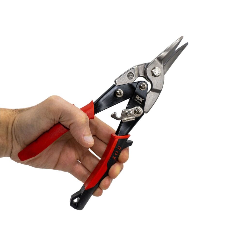 ROX Mafsallı Sac Kesme Makası 250 mm-Düz (153ROX0254)