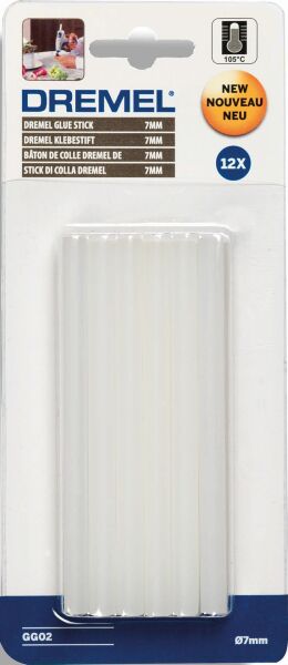 Dremel 7mm Düşük Isı İçin Tutkal Çubuğu 12\'li / 2615GG02JA