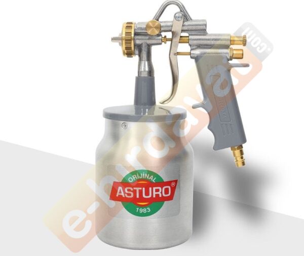 ASTURO G70 Alttan Depolu Boya Tabancası 1.8 mm