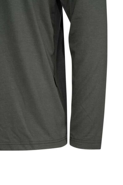 2AS Vernon Uzun Kollu Viloft Erkek T-Shirt Antrasit