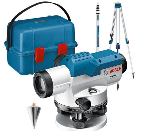 Bosch GOL 26 D +BT160+GR500 Professional Optik nivelman