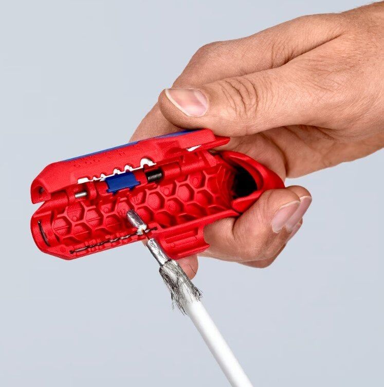 KNIPEX 169501 SB Üniversal Kablo Kılıfı Soyma Aleti(SAĞ)