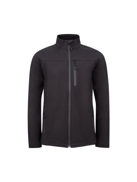 2AS Baxter İnce Softshell Erkek Ceket Siyah
