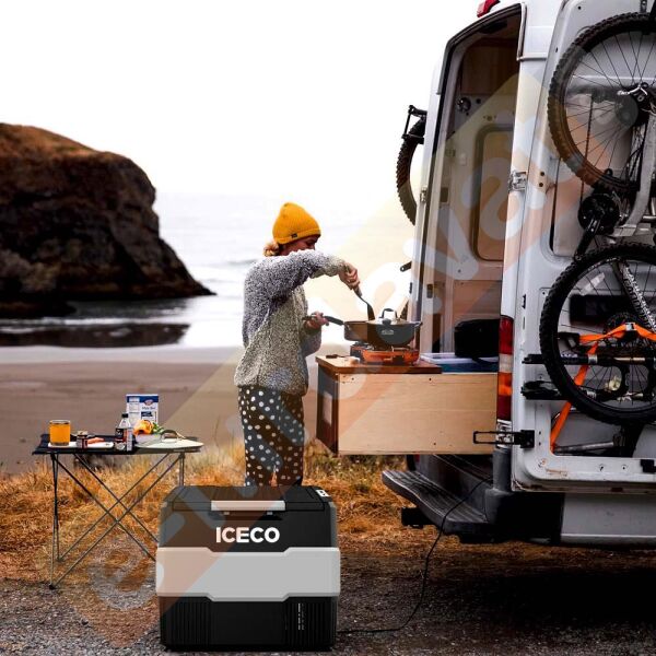 ICECO YCD60S 12/24Volt 56 Litre Outdoor Kompresörlü Oto Buzdolabı